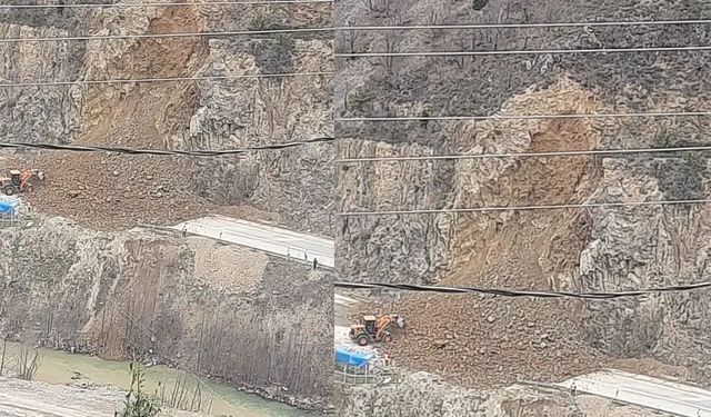 Gümüşhane-Giresun Karayolunda Heyelan: Aynı Noktada İkinci Kez Kapandı