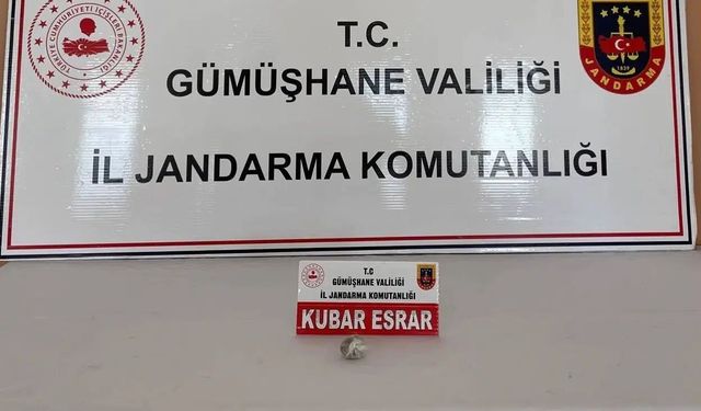 Şiran’da Gece Operasyonu: Jandarmadan Yasaklı Madde Denetimi