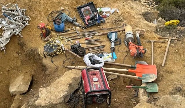 Şiran’da Define Avcılarına Jandarma Darbesi: Yer Altına Şantiye Kurmuşlar!