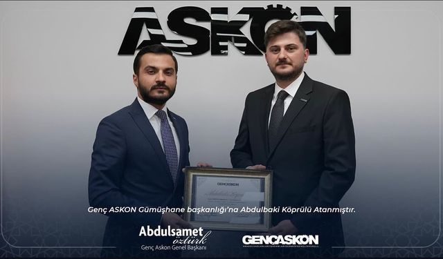Genç ASKON Gümüşhane'de Köprülü Dönemi: İlk Hedef Üretim ve İstihdam!"