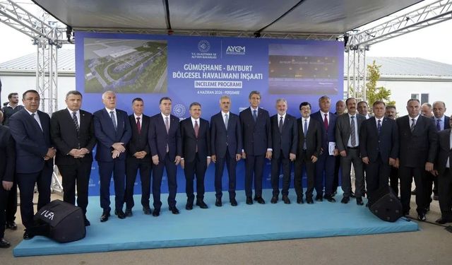 Bakan Uraloğlu Gümüşhane’de Açıkladı: Bayburt-Gümüşhane Havalimanı Bu Yıl Açılıyor
