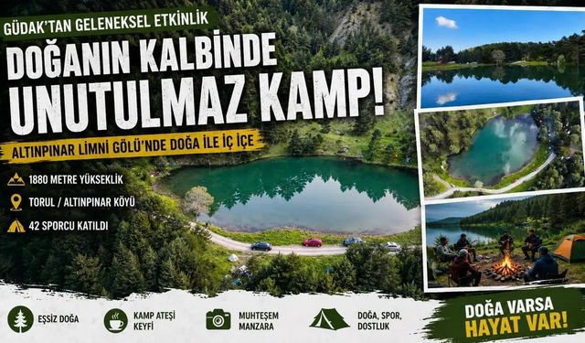 Gümüşhane'nin Saklı Cennetinde Macera: 42 Sporcu Altınpınar Limni Gölü'nde Buluştu!