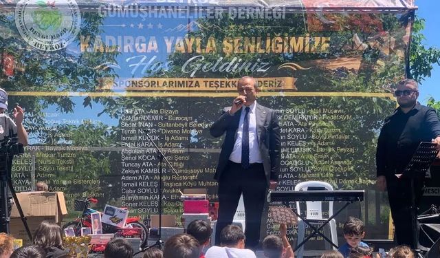 MHP Gümüşhane Milletvekili Musa Küçük İstanbul'da Piknik Şölenine Katıldı