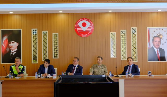 Gümüşhane Sınav Koordinasyon Kurulu YKS Gündemiyle Bir Araya Geldi