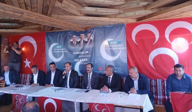 MHP Köse’de Şerafettin Kazancı Tek Liste İle Yeniden Seçildi