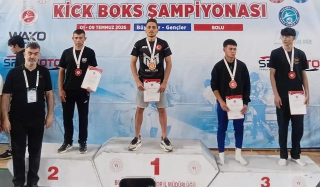 Gümüşhane'ye Türkiye İkinciliği Gururu: Orhan Aktaş Kürsüde!