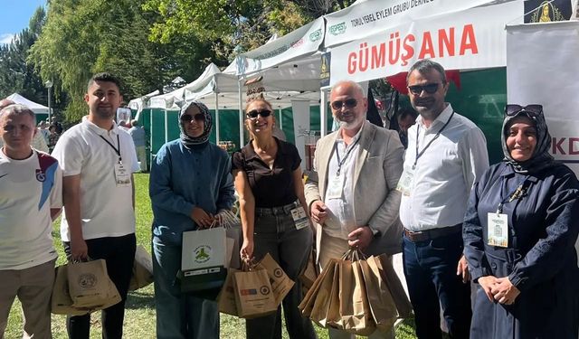 Gümüşhaneli Kadın Girişimci Güldeniz Coşkun Ankara’da Stant Açtı