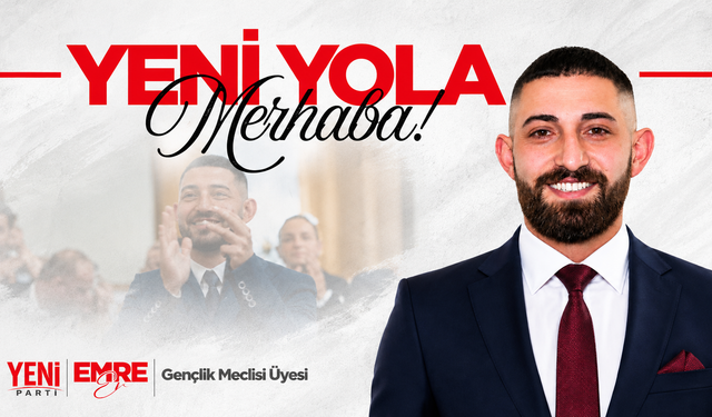 Yeni Parti Gençlik Meclisi’ne giren Gümüşhaneli Emre Er: "Gençliğin tükenmeyen enerjisiyle sahalardayız.