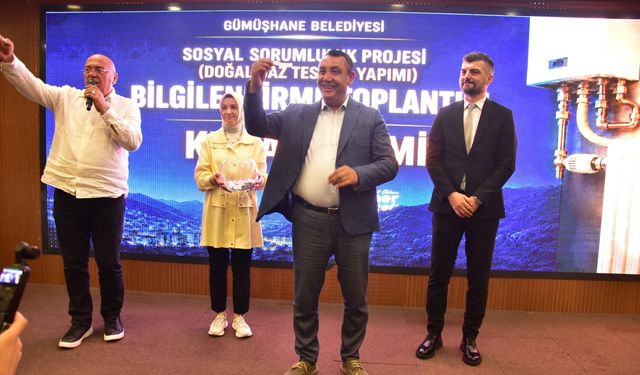 Gümüşhane Belediyesi’nden Sosyal Dev Adım: 100 Aileye Ücretsiz Doğalgaz!
