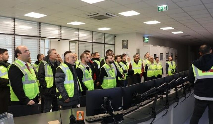 GÜMÜP, Silivri Seymen Enerji Üretim Tesisi'ni gezdi