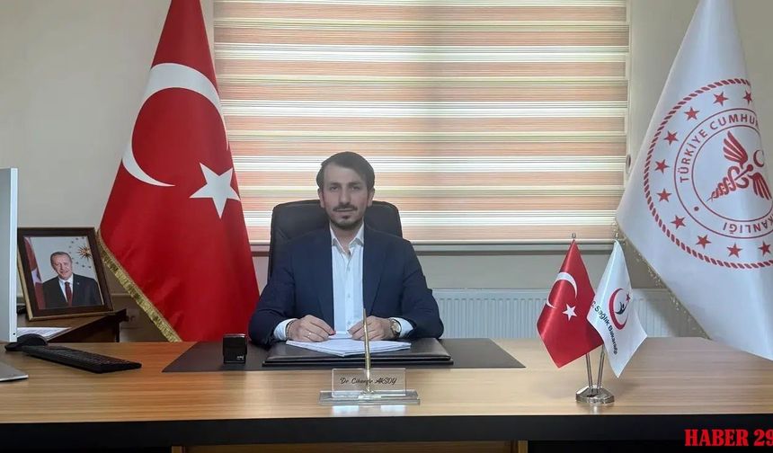 Kürtün Devlet Hastanesi’nde Yeni Dönem: Başhekim Dr. Cihangir Aksoy Görevine Başladı