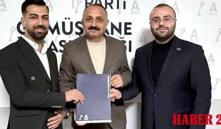 Anahtar Parti Gümüşhane teşkilatında bayrak değişimi: Gençlik Kollarında Abdullah Doruk dönemi