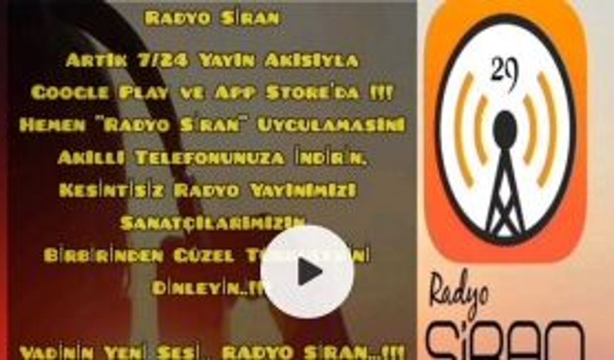 Radyo Şiran kuruldu