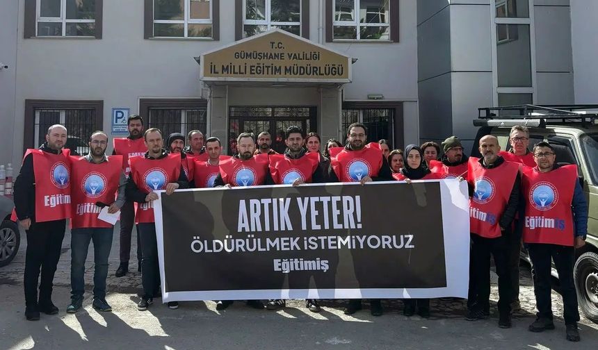 Gümüşhane'de Eğitimcilerden "Can Güvenliği" İsyanı: "Okula Korkarak Gitmek İstemiyoruz!"