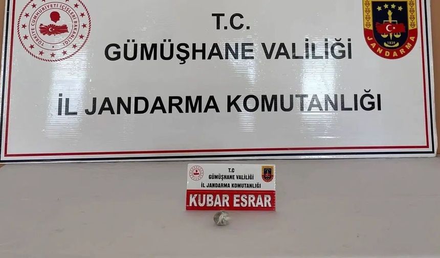 Şiran’da Gece Operasyonu: Jandarmadan Yasaklı Madde Denetimi