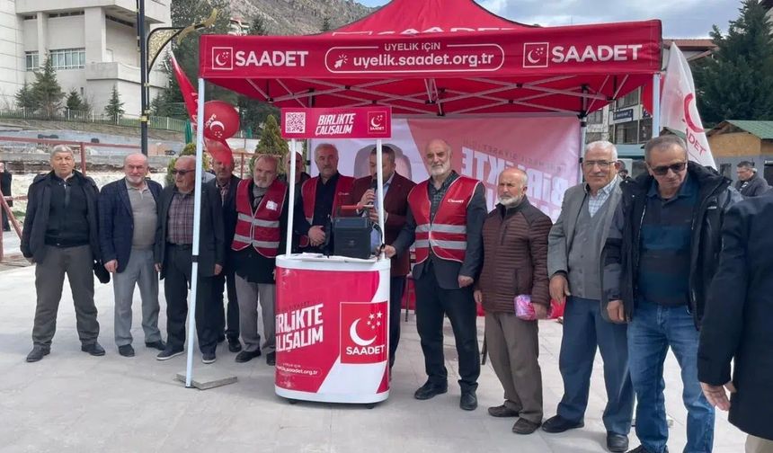 Saadet Partisi Gümüşhane’den Sert Gazze Çıkışı: "Zalimlerin Saltanatı Yıkılacak!"