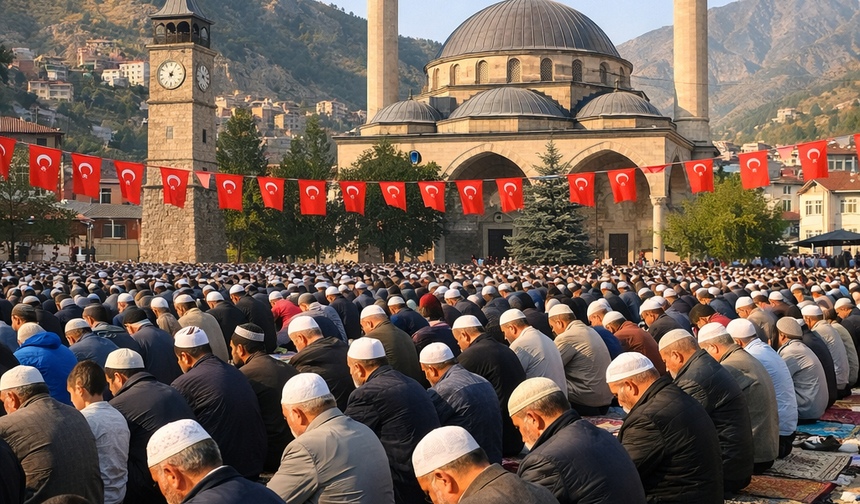 Gümüşhane Bayram Namazı Saatleri 2026: İlçe İlçe Tam Liste