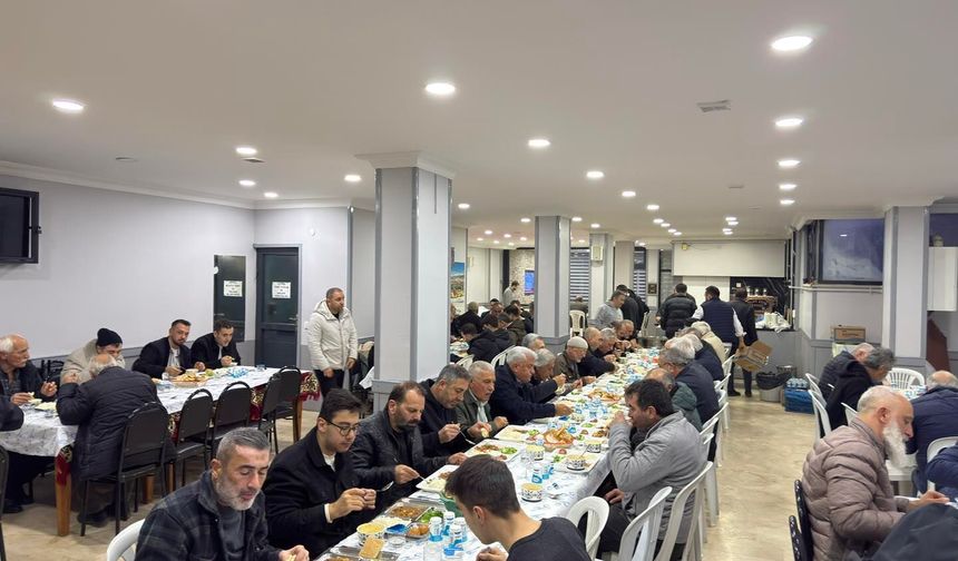 Telme Köyü Derneği’nden Birlik ve Beraberlik İftarı