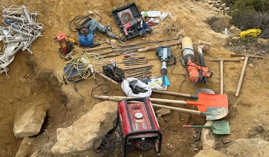 Şiran’da Define Avcılarına Jandarma Darbesi: Yer Altına Şantiye Kurmuşlar!