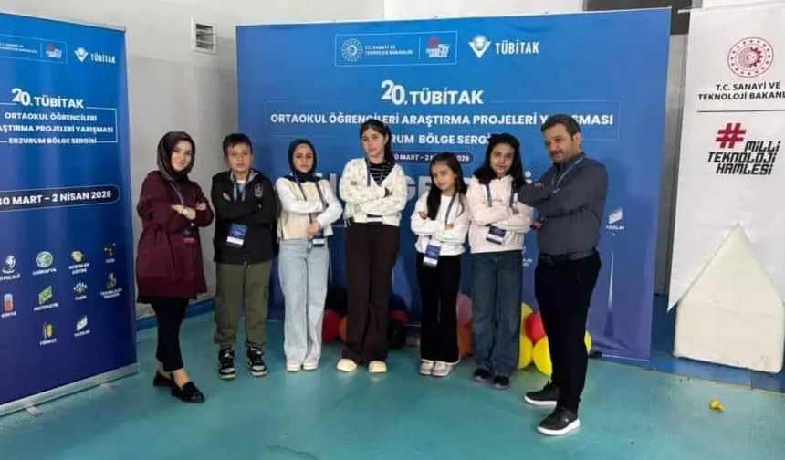 Köse’nin Gençleri Tarih Yazdı: TÜBİTAK’ta Bölge Şampiyonluğu Gümüşhane’nin