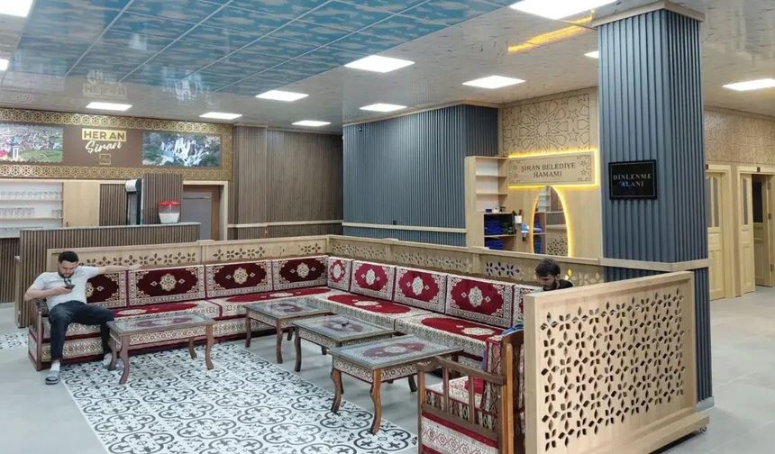 Şiran’da 56 Günlük Mucize: Bölgenin En Modern Hamamı Kapılarını Açtı!