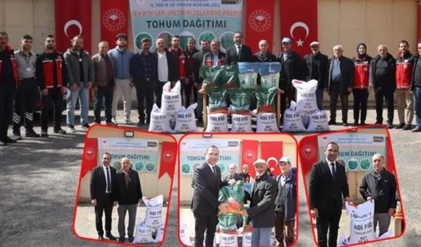 Gümüşhane’de Üreticiye 3 Milyon TL’lik Can Suyu: 36 Ton Tohum Toprakla Buluşuyor