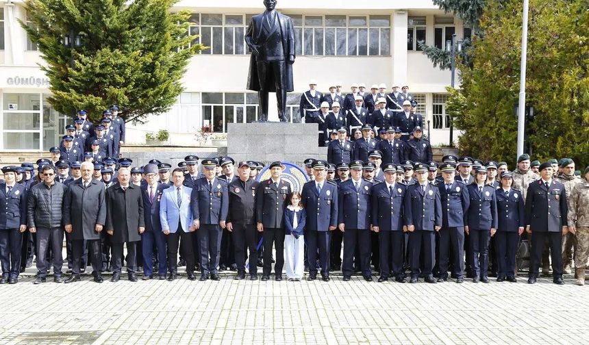 Gümüşhane'de  Polis Haftası Coşkusu: 181 Yıllık Gurur Törenlerle Kutlandı