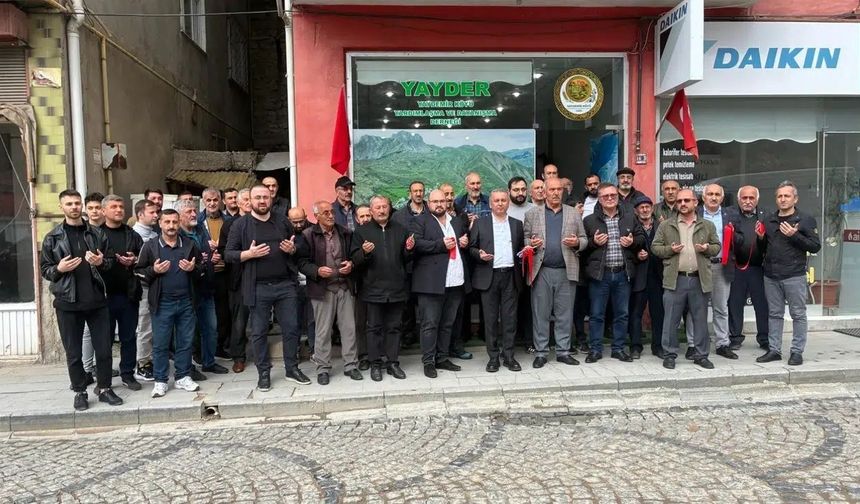 Gümüşhaneli Yaydemirliler Yeni Dernek Çatısı Altında Buluştu