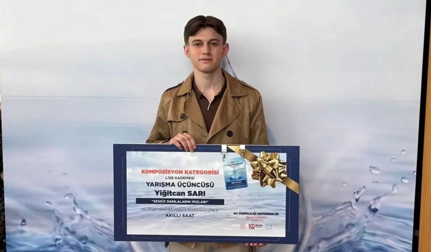 Gümüşhaneli Gencin Kalemi Türkiye’nin "Su Stresi"ne Tercüman Oldu