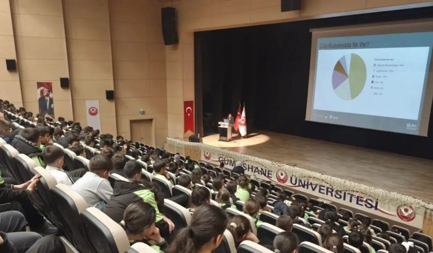 TÜBİTAK Söyleşileri Gümüşhane’de Genç Zihinleri Aydınlattı