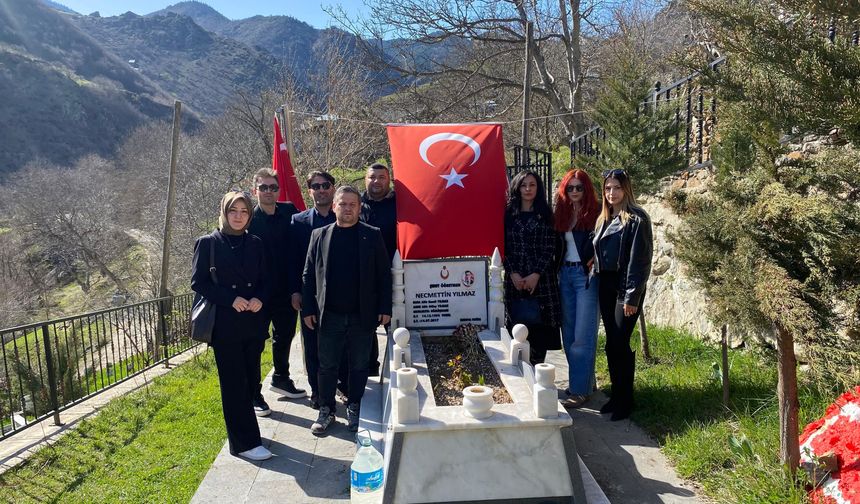 Türk Eğitim-Sen Kelkit Şubesi’nden Anlamlı Ziyaret: Necmettin Öğretmen Unutulmadı!