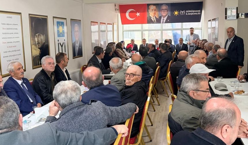 İYİ Parti Gümüşhane’de Seçim Startını Verdi: "Bu Bir Vatan Mücadelesidir"