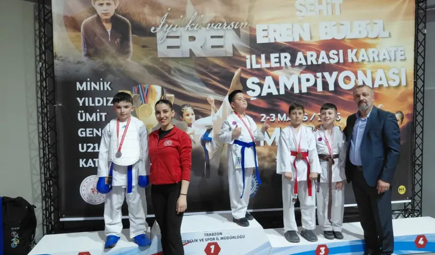 Gümüşhaneli Karatecilerden Trabzon’da Tarihi Başarı!
