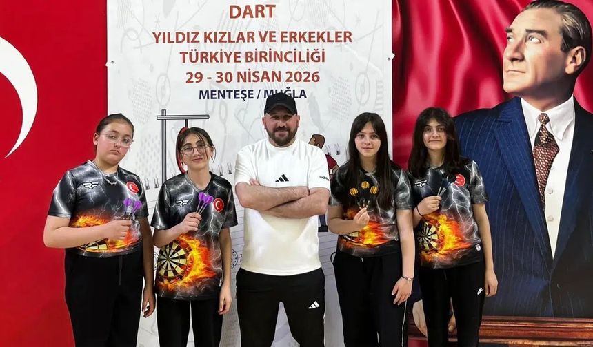 Gümüşhane Dart Tarihinde Rekor: Küçük Kızlar Türkiye 9.'su Oldu!