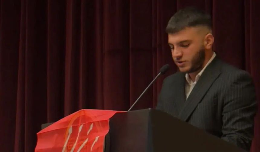 CHP Gümüşhane İl Gençlik Kolları’nda Arda Baran Çamur Dönemi Başladı