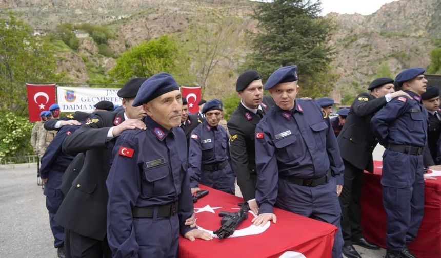 Bir Günlüğüne Jandarma Oldular! Gümüşhane'de Özel Bireylerin Askerlik Gururu