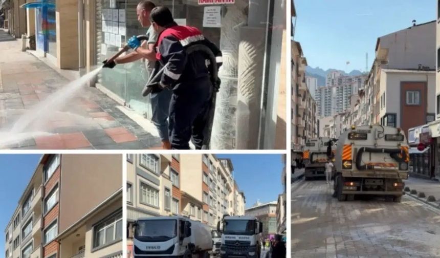 Gümüşhane Belediyesi Selden Etkilenen Bölgelerde Temizlik Seferberliği Başlattı