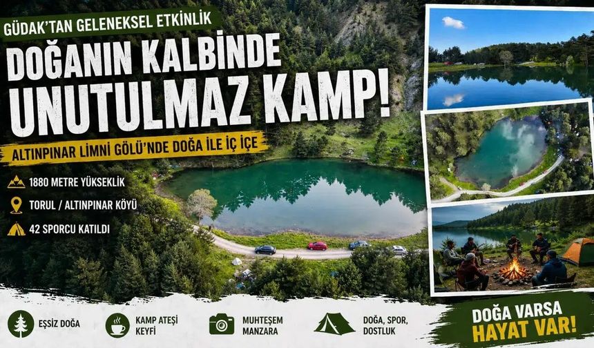 Gümüşhane'nin Saklı Cennetinde Macera: 42 Sporcu Altınpınar Limni Gölü'nde Buluştu!