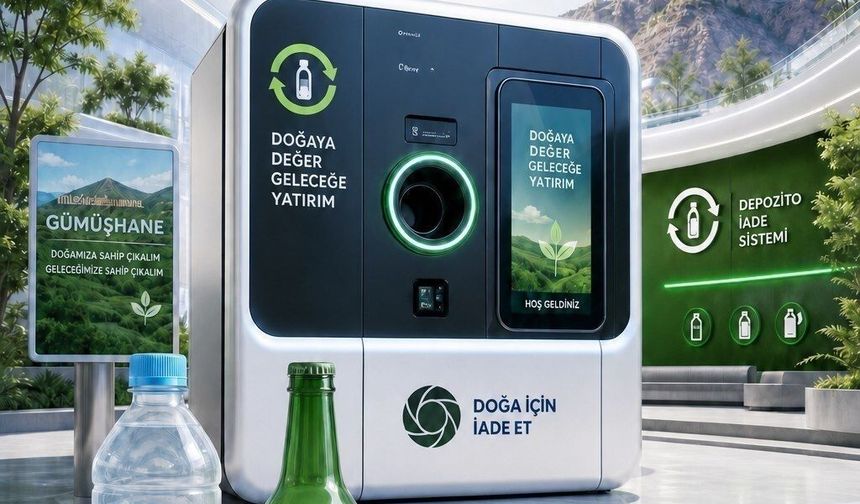 Şişeler Çöpe Değil Kazanca Dönüşecek: Gümüşhane'de Depozito Sistemi Başlıyor