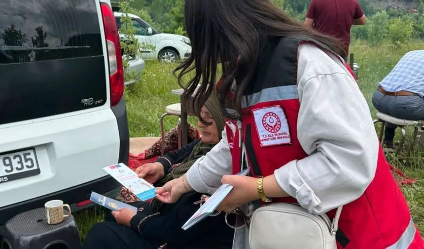 Gümüşhane Aile ve Sosyal Hizmetler İl Müdürlüğü'nden Anlamlı Saha Çalışması