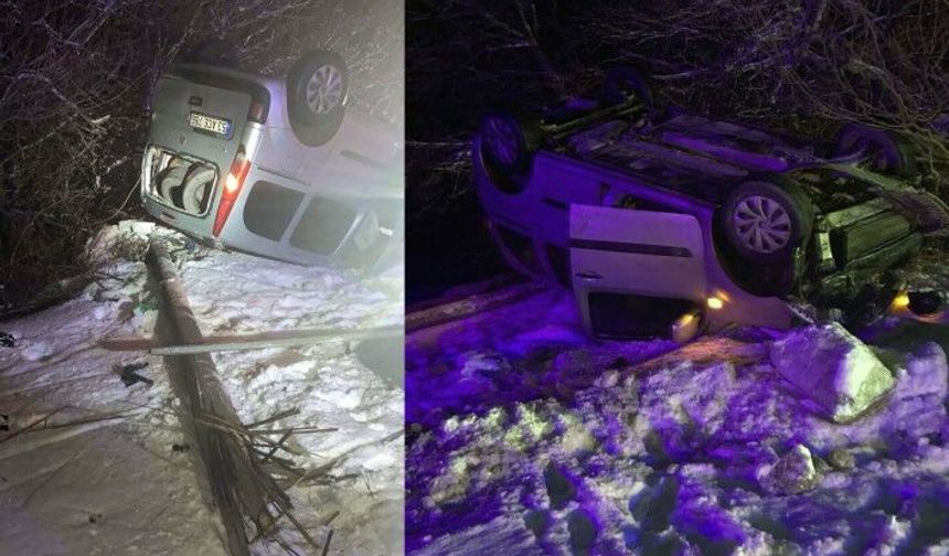 GÜMÜŞHANE'DE TRAFİK KAZASI