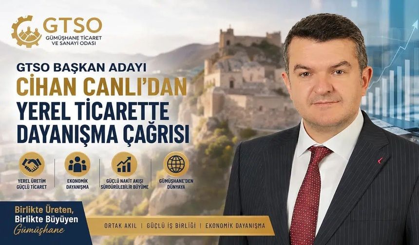 GTSO Başkan Adayı Cihan Canlı Ekonomik Vizyon Belgesini Açıkladı