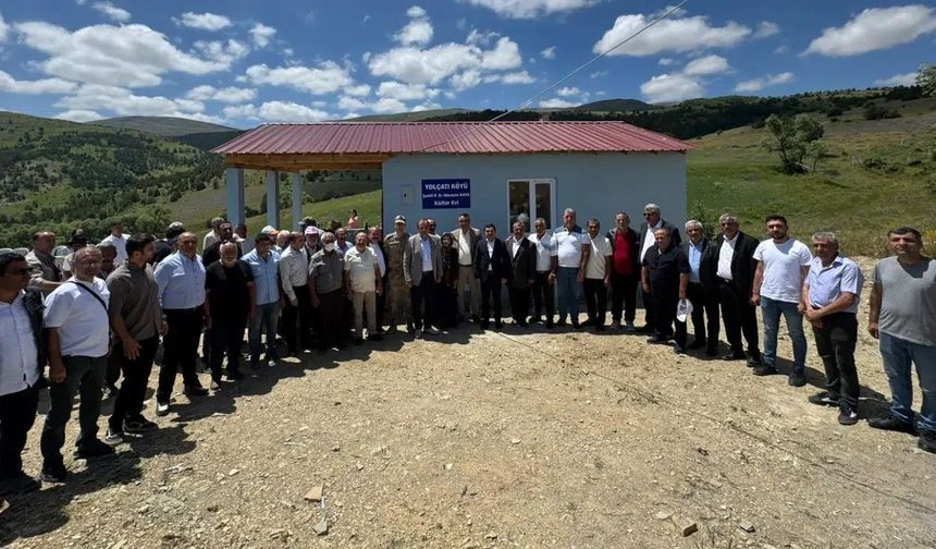 Kelkit Yolçatı Köyü Kültür Evi ve Cemevi Hizmete Açıldı