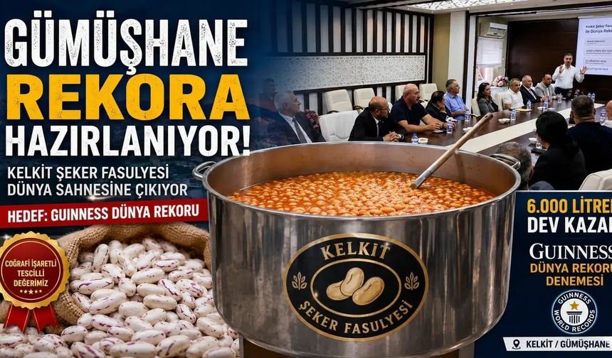 Gümüşhane’nin Gururu Kelkit Fasulyesi Dünya Sahnesinde