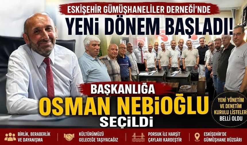 "Porsuk ile Harşit Çaylarının Kardeşliği!" Gümüşhaneliler Derneğinde Yeni Dönem Başladı