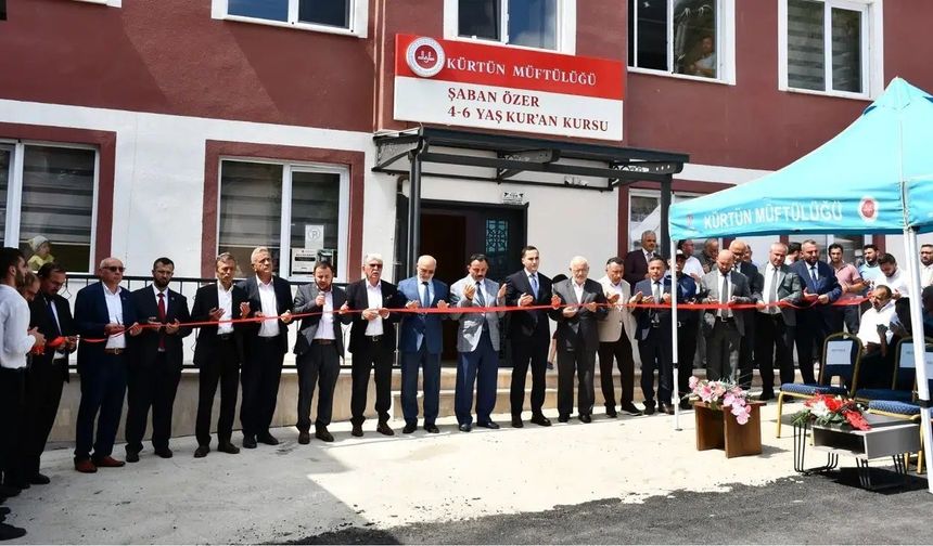 Kürtün’de Dini ve Sosyal Eğitime Dev Yatırım: Üç Önemli Tesis Törenle Açıldı