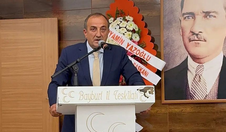 MHP’li Musa Küçük Bayburt’ta Konuştu: "Terörsüz Türkiye Milli Bir Hedeftir"