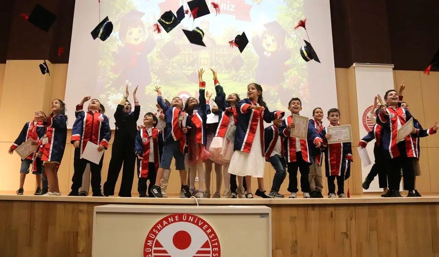 Miniklerin Üniversite Coşkusu Görenleri Gülümsetti: Kepleri Fırlattılar!