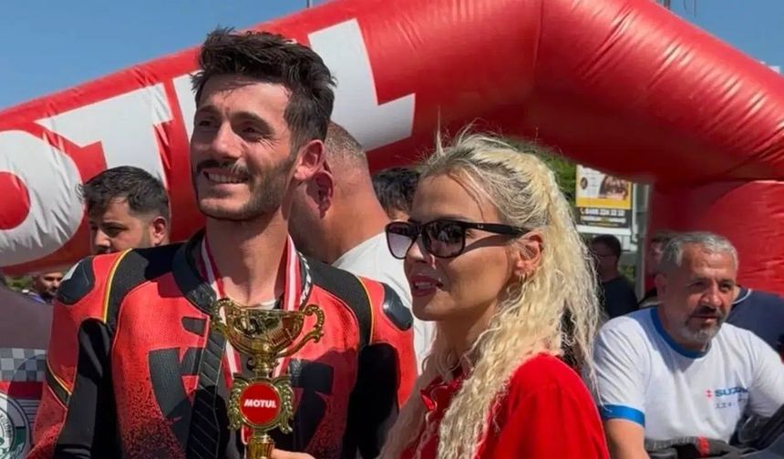 Erzincan Motosiklet Festivali’nde Podyumun Adı Yine Barış Gedik Oldu