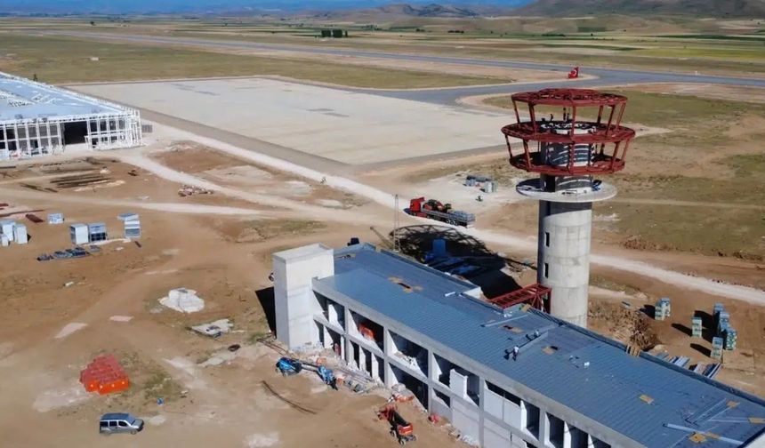 Gümüşhane-Bayburt Havalimanı'nda yüksekten düşen işçi kurtarılamadı